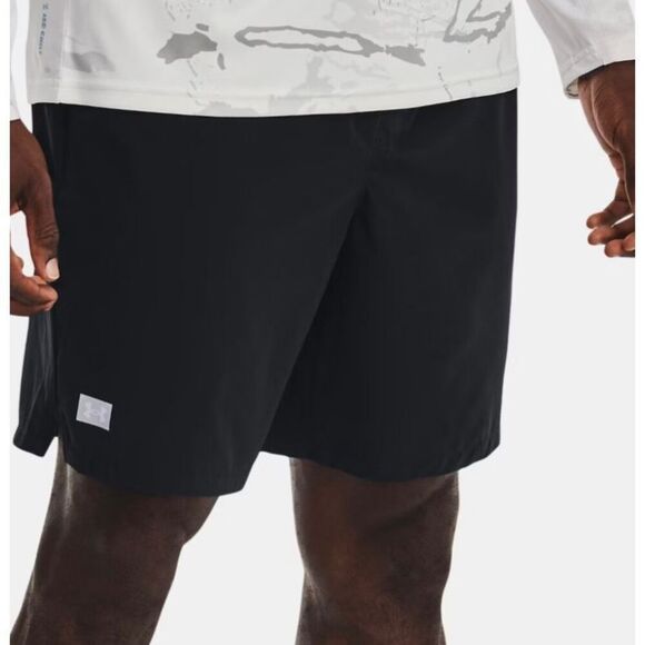 under Armour Mens UA Expanse Breathable Black Shorts 3X - Picture 1 of 6